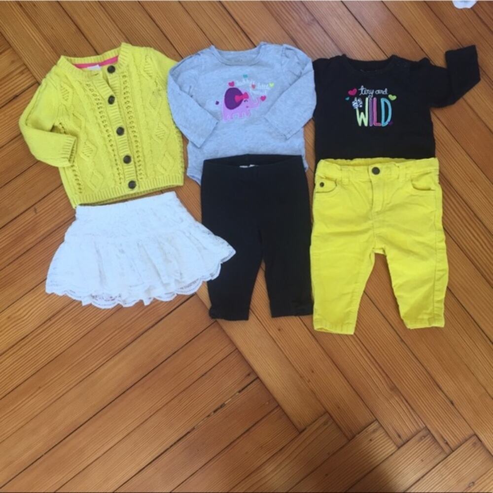 Carter’s & Jumping Beans 6 Piece Bundle 6M - Picture 8 of 8